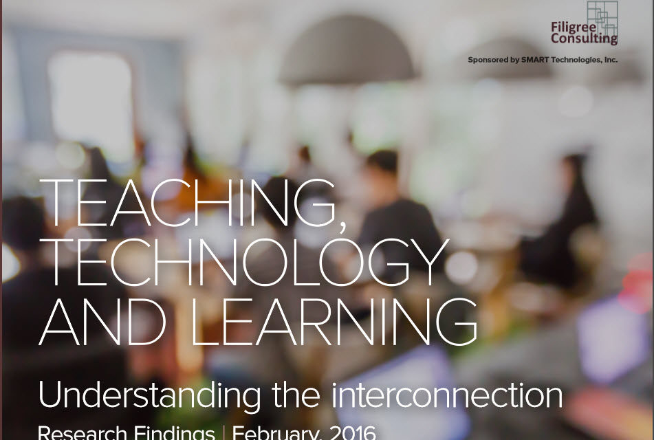 Teaching, Technology and Learning – Understanding the Interconnection – Final Report